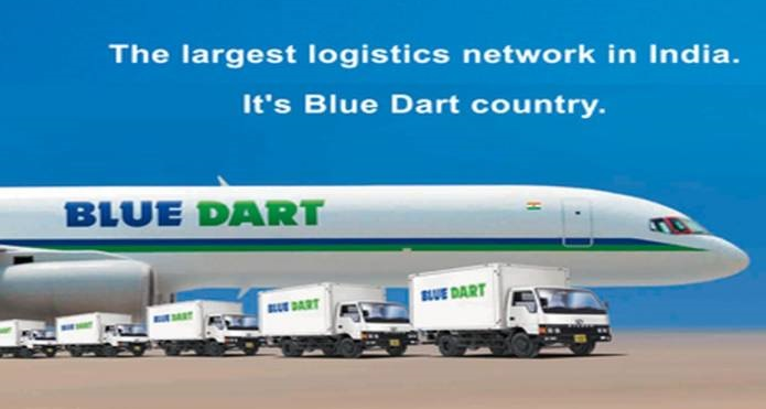 blue dart courier services